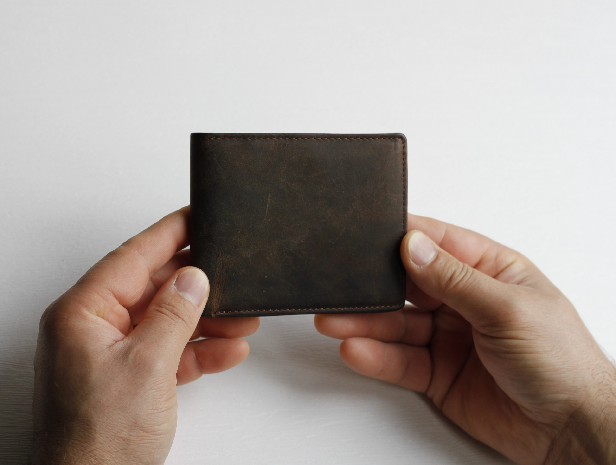 Personalised Buffalo leather wallet - Image 2