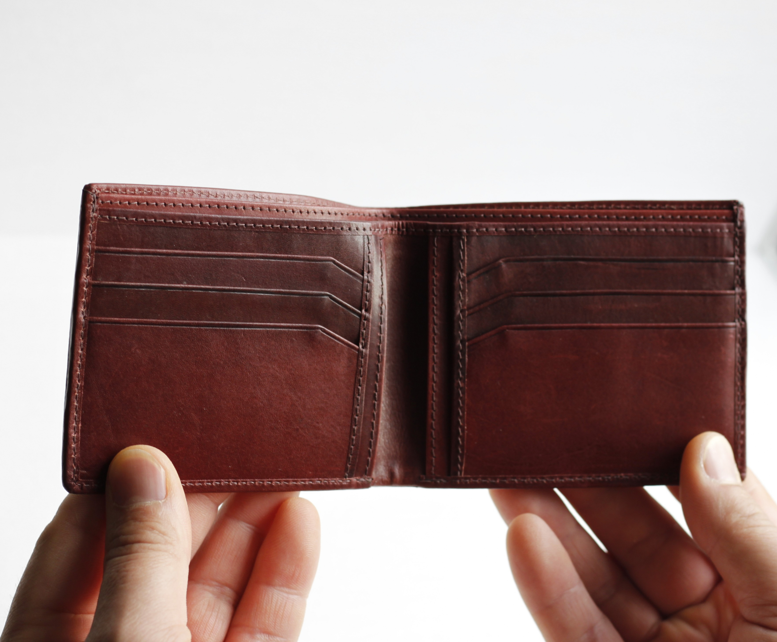 Personalised Slim leather wallet - Image 3